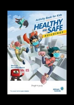 Cover page of the Activity Book for Kids Edition 3' on Healthy and Safe Buildings
