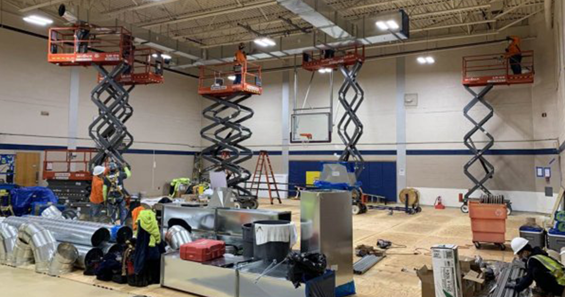  Construct Central Refrigeration in hosptal