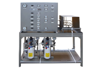 A well module test stand
