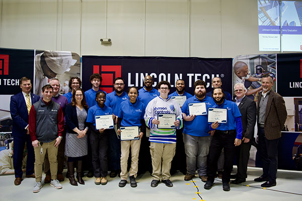 JCI Academy graduation batch enrolled in new career pathways program launched by Lincoln Tech and Johnson Controls to close skills gap